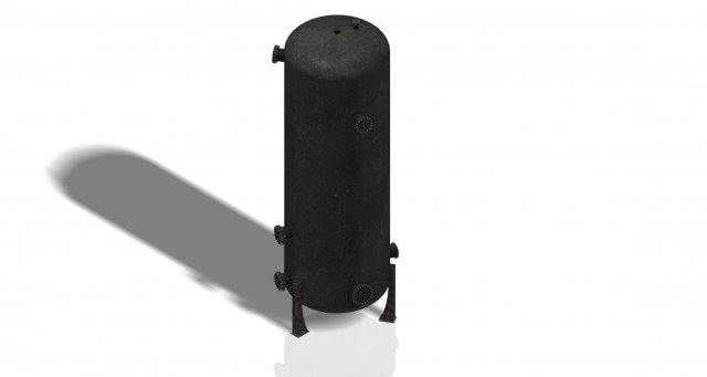 tank 60m3 Model 3D .c4d .max .obj .3ds .fbx .stl .blend 