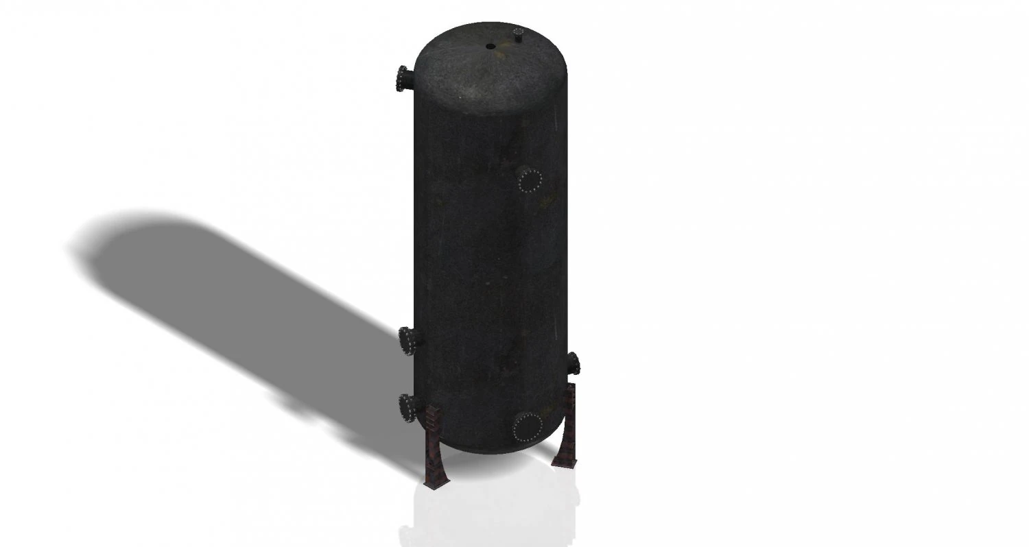 tank 60m3 3D Model .c4d .max .obj .3ds .fbx .stl .blend 