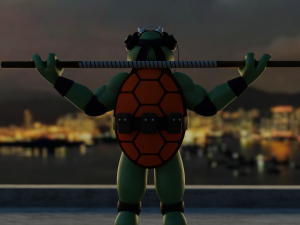 Teenage Mutant Ninja Turtles Donatello Model 3D