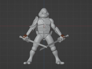 Mutant ninja turtle 3D 模型