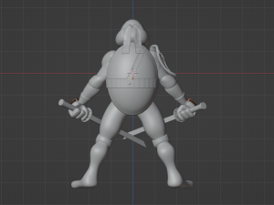 Mutant ninja turtle 3D 模型