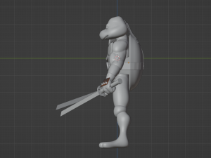 Mutant ninja turtle 3D 模型