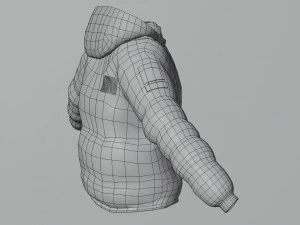 Goku drip - jacket - low poly low-poly 3D Model