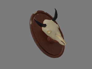 Western Bar Props Modello 3D