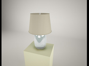 ralph lauren adela lamp 3D 모델