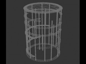 baker tic tac table 3D Model