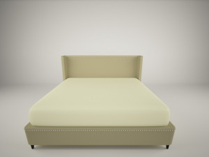 baker bed mod 3827k 3D मॉडल