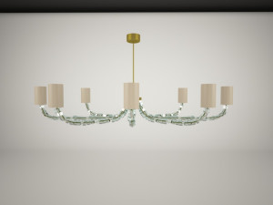 porta romana mcl11 oval lartigue Modello 3D