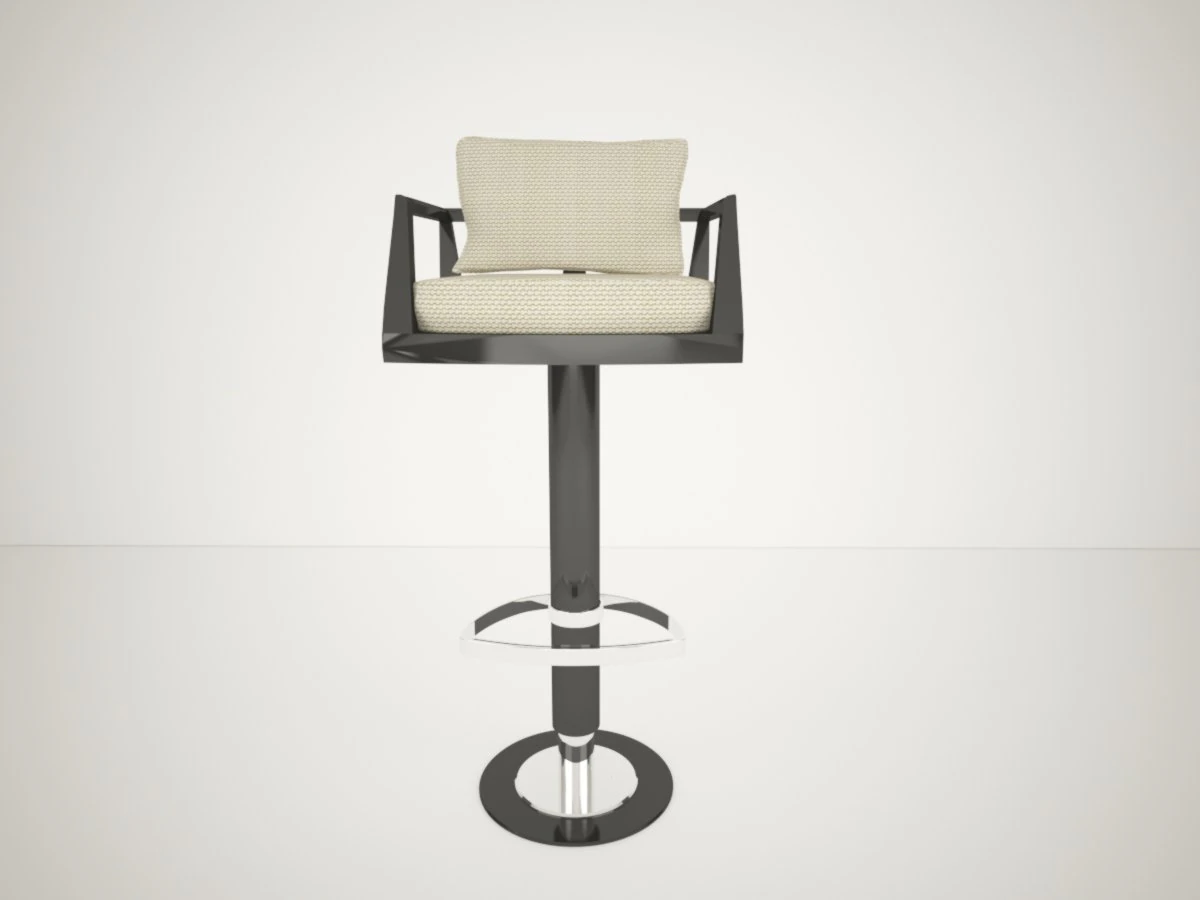 glyn peter machine stool bar tyc003 3D Model .c4d .max .obj .3ds .fbx .stl .blend