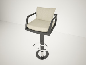 glyn peter machine stool bar tyc003 3D Model