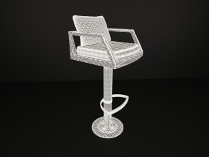 glyn peter machine stool bar tyc003 3D Model