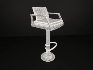 glyn peter machine stool bar tyc003 3D Model