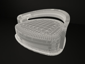glyn peter machine armchair tyc 032 3D Модель