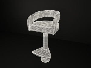 glyn peter machine stool bar tyc134 3D 모델