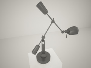 ralph laurenboom arm lamp 3D 模型