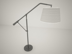 ralph lauren nolan loft floor lamp Modello 3D