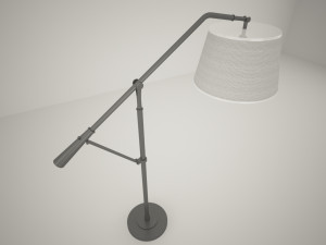 ralph lauren nolan loft floor lamp Modello 3D