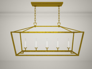 chapman e myers darlana medium linear lantern 3D मॉडल