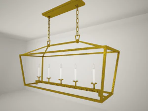 chapman e myers darlana medium linear lantern 3D Model