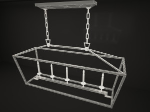 chapman e myers darlana medium linear lantern Modèle 3D