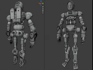 n-00 the partner robot 3D Model