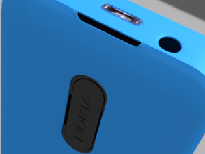 nokia 105 blue body Modèle 3D