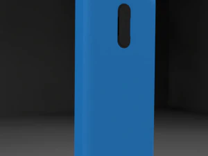 nokia 105 blue body 3D Model