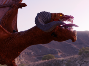 volcano dragon 3D Модель