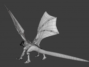 volcano dragon 3D Модель