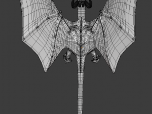 volcano dragon 3D Модель