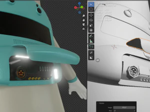 MrPeanut The Assistance Robot 3D Model