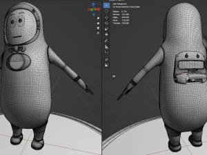 MrPeanut The Assistance Robot Modèle 3D