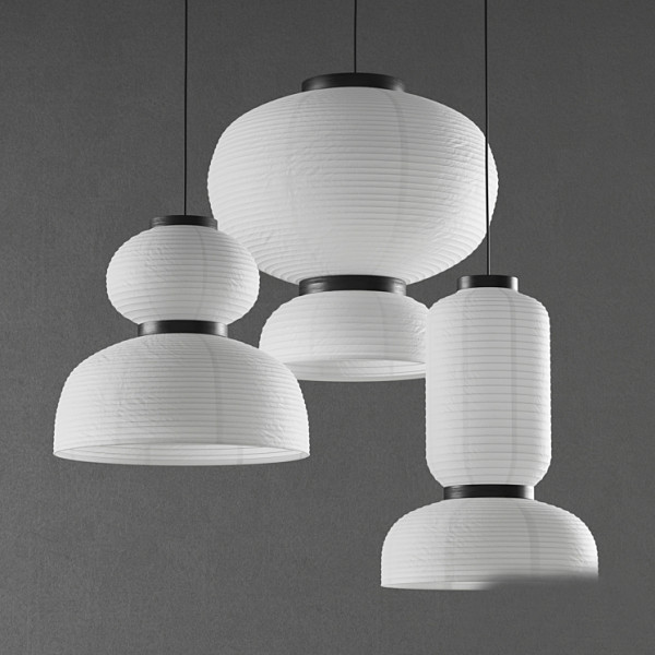 Formakami pendant lamp set 3D Model .c4d .max .obj .3ds .fbx .stl .blend 