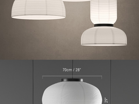 Formakami pendant lamp set 3D Model