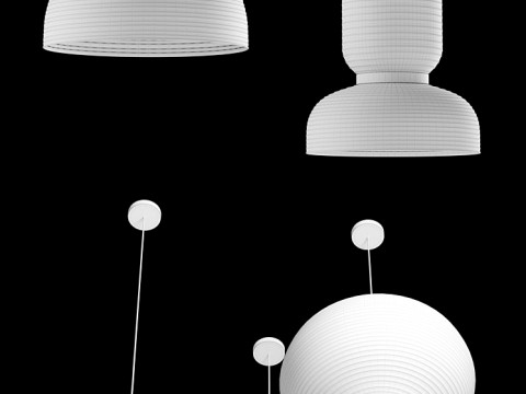 Formakami pendant lamp set 3D Model