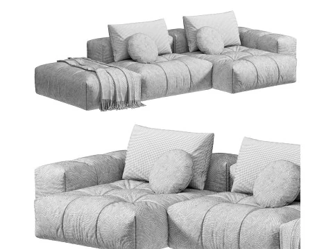 Sofa LEVI Sofa Set Modular Modern Oleh Artipieces Model 3D