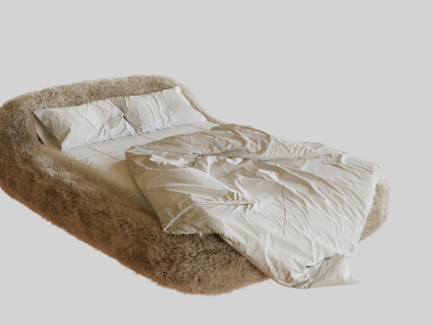 Timothy Oulton Argali Bed 3Dモデル