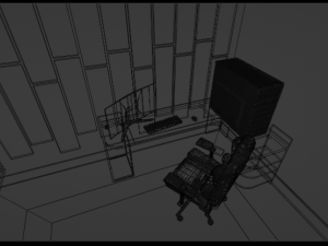 Gaming Room Model 3D