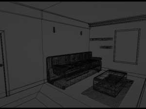 Gaming Room Model 3D