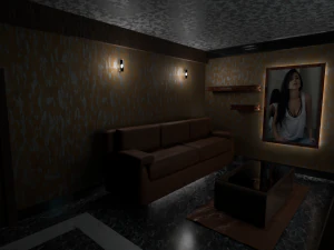 Gaming Room 3D Model