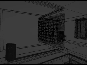 Gaming Room 3D Model