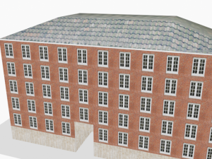 multi-storey building 3D Модель