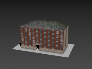 multi-storey building 3D Модель
