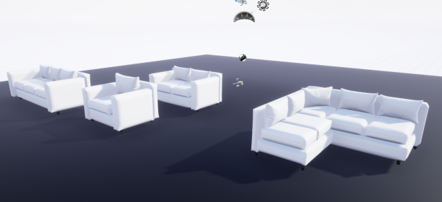 simple couch 3D Model .c4d .max .obj .3ds .fbx .stl .blend 