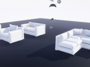 simple couch 3D Model