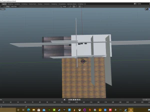 simple kitchen 3D Model