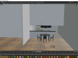 simple kitchen 3D Model