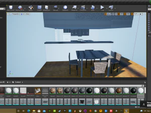 simple kitchen 3D Model