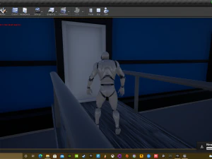 old 80s styled building 3D Model