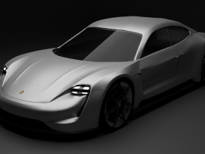 Porsche mission e Modèle 3D